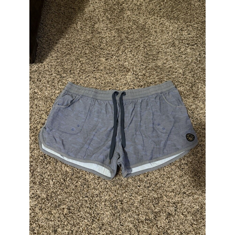 United By Blue Women’s XL Gray Pull On Outdoor Hiking Shorts Drawstring
